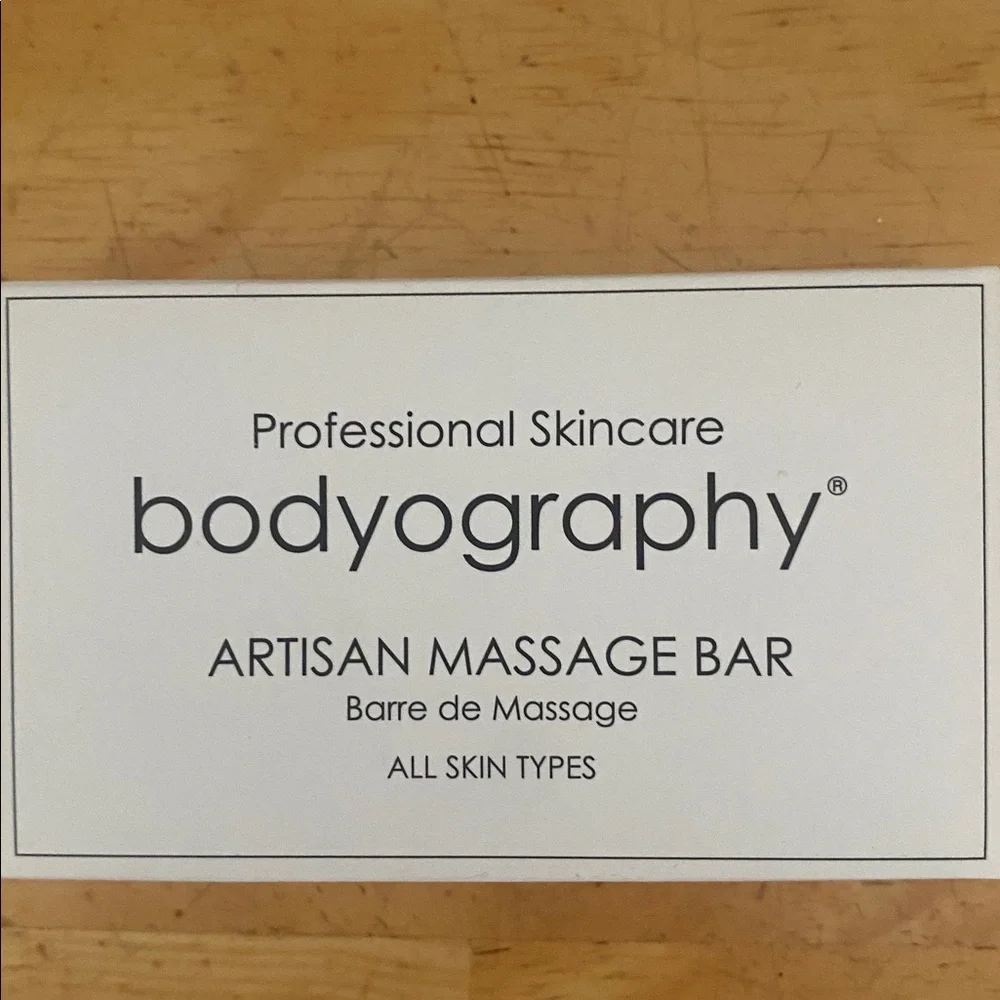 Set of 5 Bodyography Artisan Massage Bar Soap NWT Ea is 1.8oz